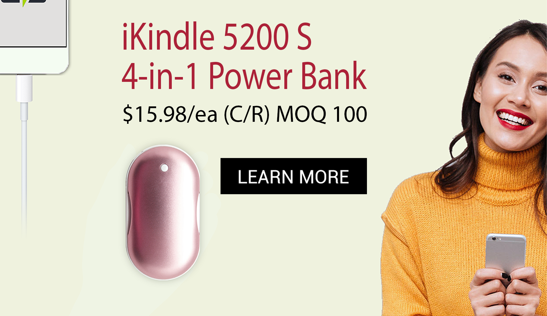 iKindle 5200 S 4-in-1 Charger