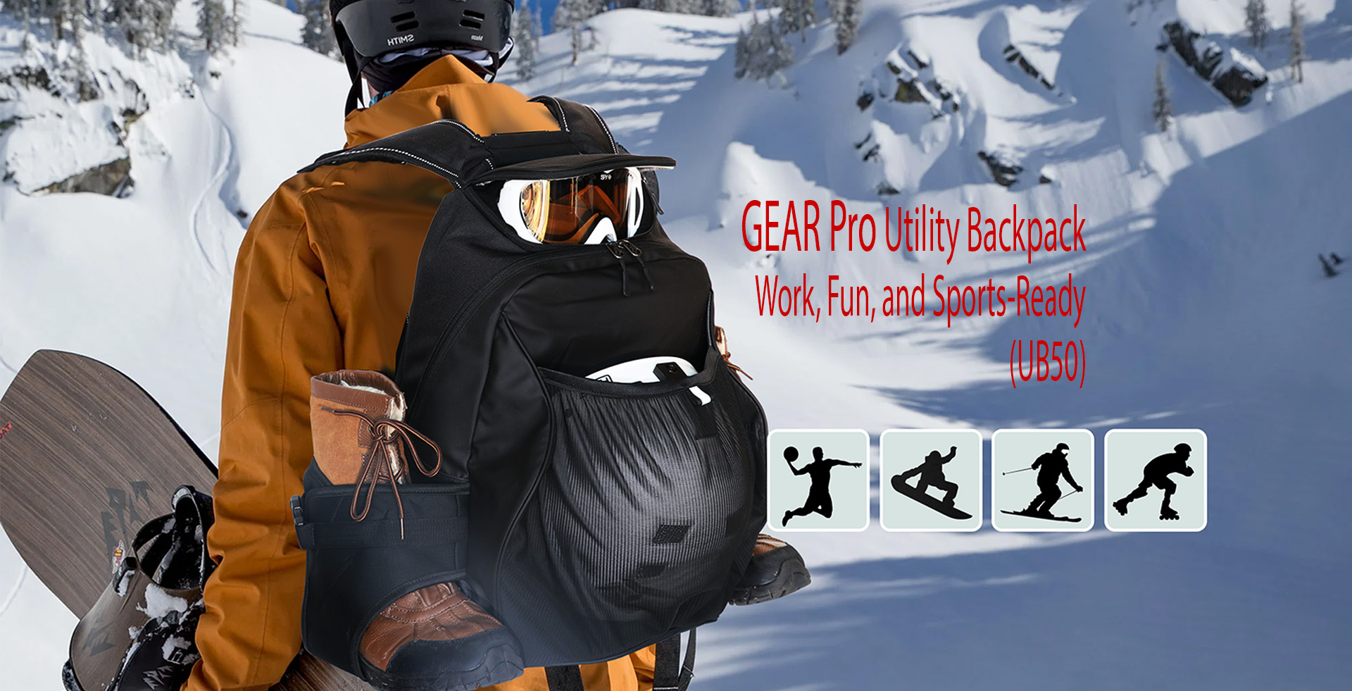 GearPro Utility Sports Backpack