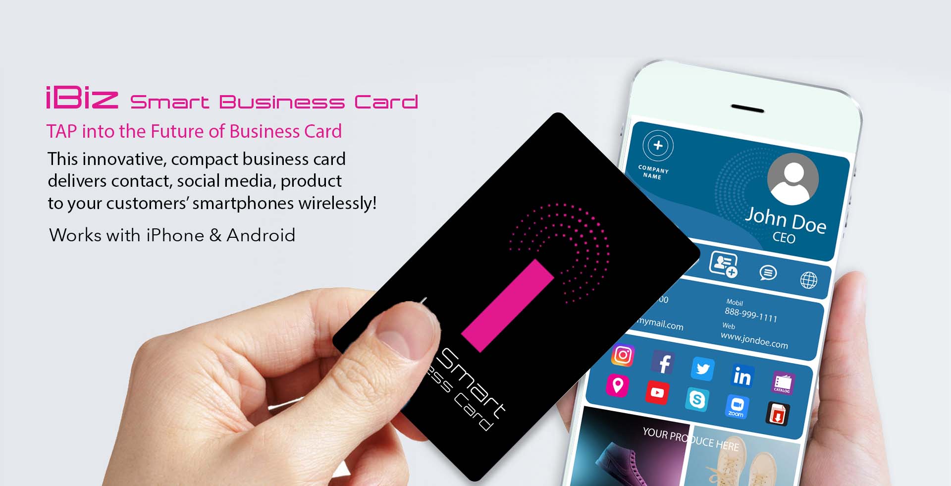 iBiz Wireless business Card